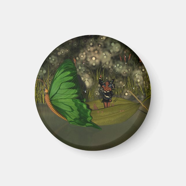 Íman Fada Fácil no Barco com Vagalumes (Frente)