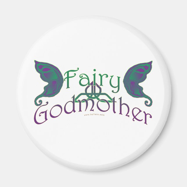 Íman Fada Madrinha Design Magnets #2 (Frente)