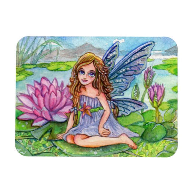 Íman Fada No Lily Pad (Horizontal)