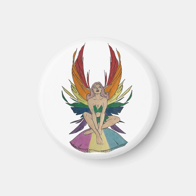 Íman Fada Pansexual (Frente)