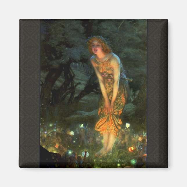 Íman Fadas do Círculo Láteo Fairies no meio da véspera  (Frente)