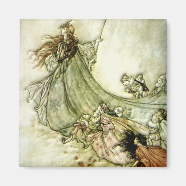 Íman Fairies - Arthur Rackham (Frente)