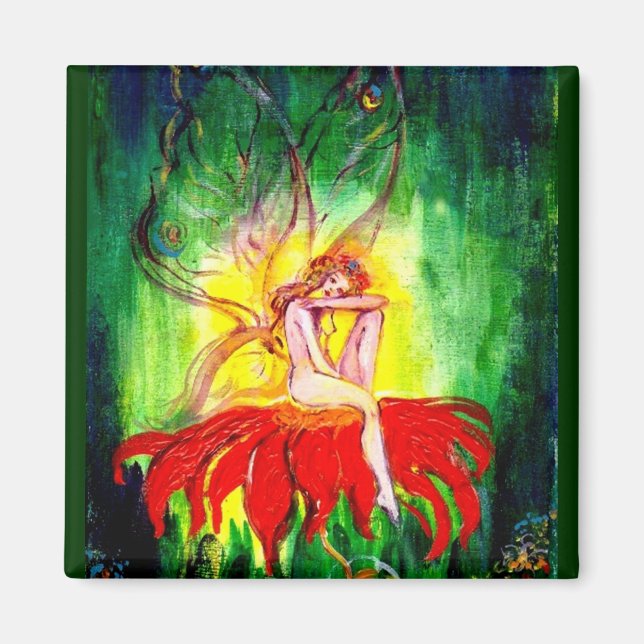 ÍMAN FAIRY DREAMING NA FLORES (Frente)