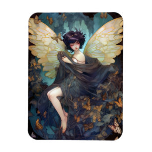 Íman Fairy Girl Fantasy Art