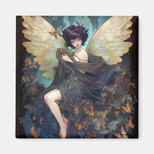 Íman Fairy Girl Fantasy Art