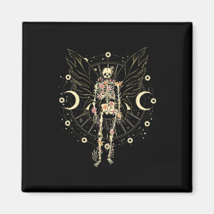 Íman Fairy Grunge Fairycore Aestética Butterfly Skeleto