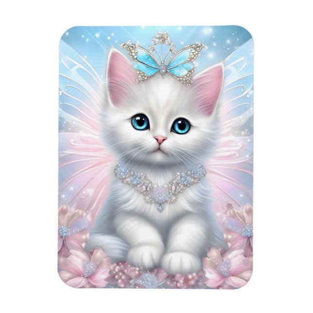 Íman Fairy Princess Kitten (Vertical)