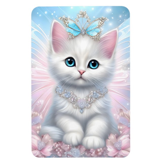 Íman Fairy Princess Kitten (Vertical)