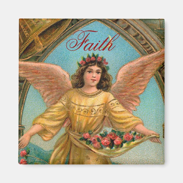 Íman Faith Angel Magnet - 2 de um conjunto de 4 (Frente)