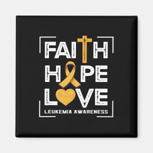 Íman Faith Hope Ama a Consciência da Leucemia