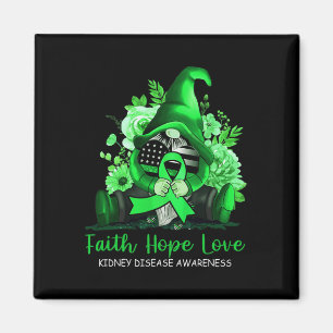 Íman Faith Hope ama Doença Renal Sensibilização Gnomo