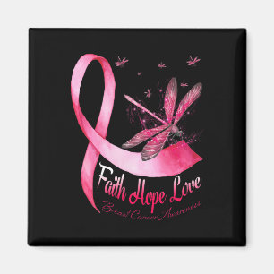 Íman Faith Hope ama Dragonfly Cancer Sensibilização
