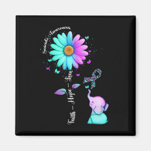 Íman Faith Hope ama elefante girassol suicídio Awarene