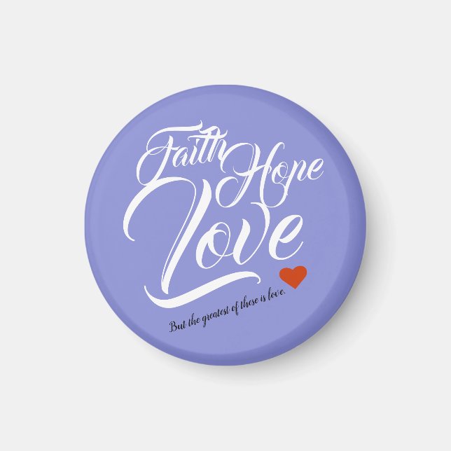 Íman Faith Hope and Love (Frente)