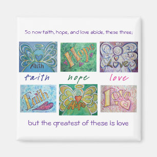 Íman Faith Hope Love Angel Word Collnet