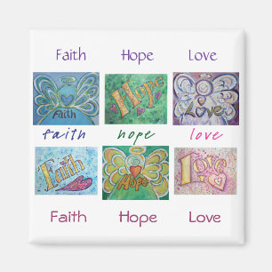 Íman Faith Hope Love Angel Word Collnet
