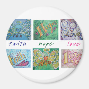 Íman Faith Hope Love Angel Word Collnet