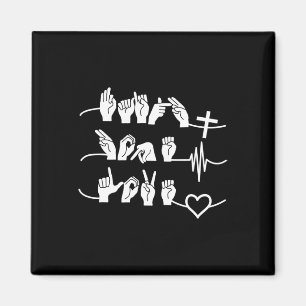 Íman Faith Hope Love - Christian Religion Heartbeat Cro
