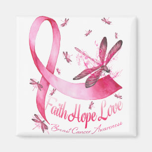 Íman Faith Hope Love Dragonfly Fita Breve