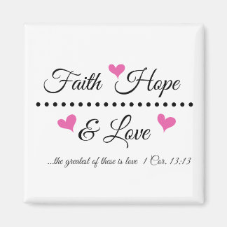 Íman Faith Hope & Love Magnet