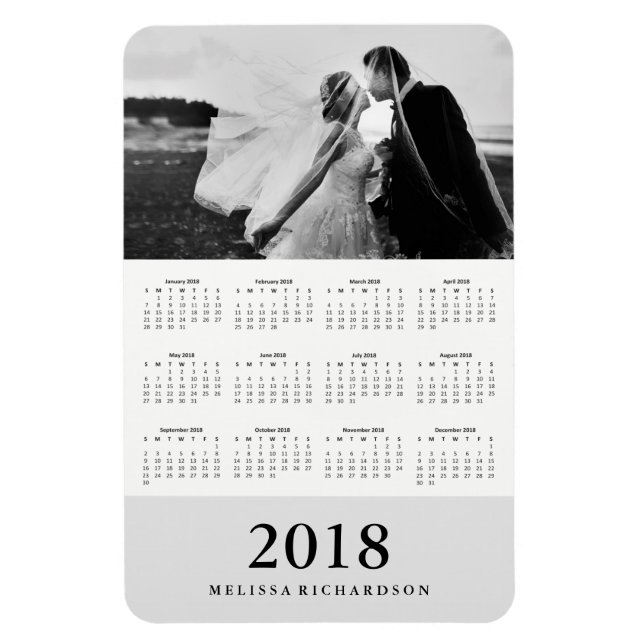 Íman Faixa de Cinzas moles | Calendário de Fotografias  (Vertical)