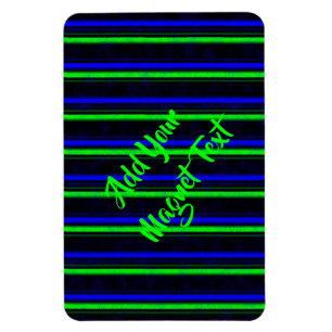 Íman Faixa Verde Azul Preta