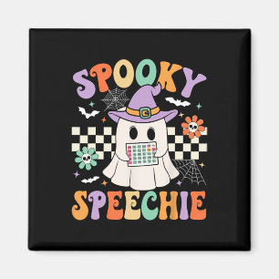 Íman Fala Spookhie Terapia de Fala Retroativa Halloween
