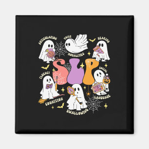 Íman Fala Terapêutica Spooky Slp Halloween Cute Ghost