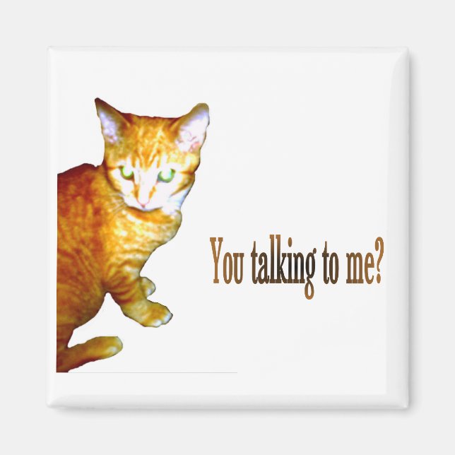 Íman Falando Comigo - Magnet (Frente)