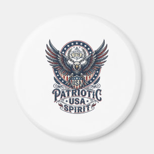 Íman Falcão de Batalha Patriota Águia Patriota & Falcão