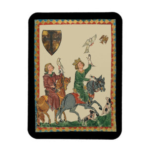 Íman Falcoaria, Códice Manesse do Século XIV