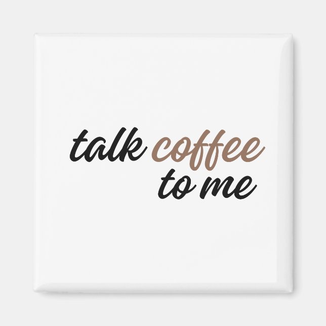 Íman fale café para mim (Frente)