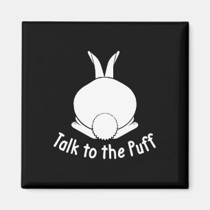 Íman Fale Com O Coelho Fofinho De Puff Coelho Feliz Pás