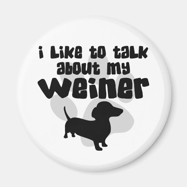 Íman Fale Sobre Meu Weiner (Frente)