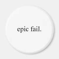 falha épica.