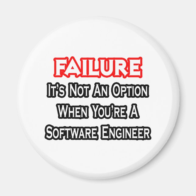 Íman Falha...Não é uma opção...Engenheiro de software (Frente)