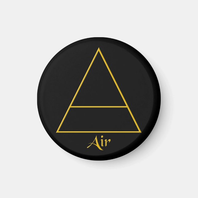 Íman Falln Pagan Air Element Symbol (Frente)