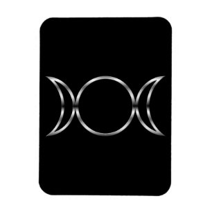 Íman Falln Pagan Triple Goddese Symbol