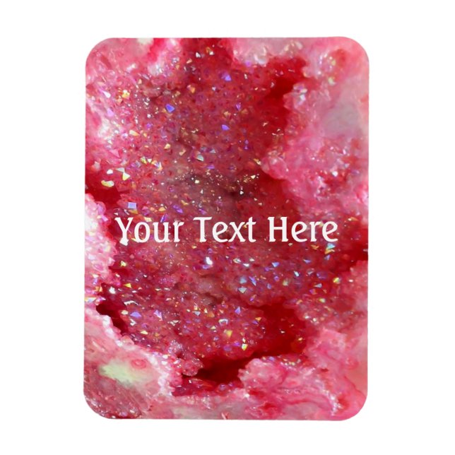 Íman Falln Pink Faerie Crystals (Vertical)