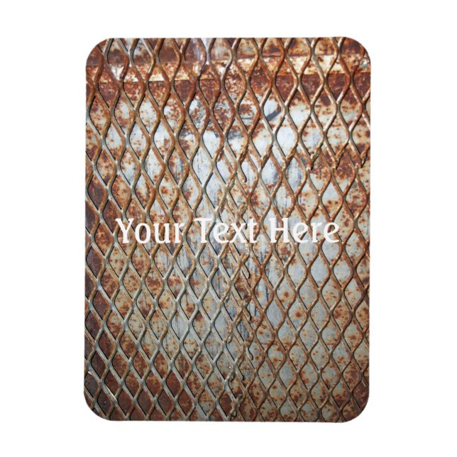 Íman Falln Rusty Grate (Vertical)