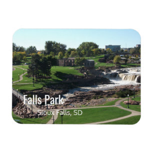 Íman Falls Park, Sioux Falls, Dakota do Sul
