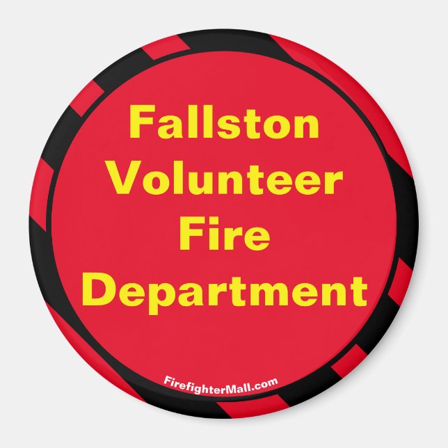 Íman Fallston Volunteer Fire Department Magnet (Frente)