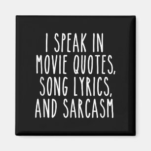 Íman Falo Em Filme Citando Música Letras E Sarcasm Fu