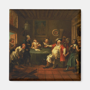 Íman Falstaff que examina seus recrutas de Henry IV