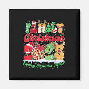 Íman Família 2025 Papais noeis da Equipe de Natal Elf S