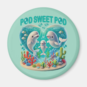 Íman Família de baleias "Pod Sweet Pod"