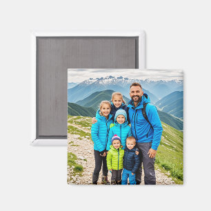 Íman Família de Fotografias Personalizada 1
