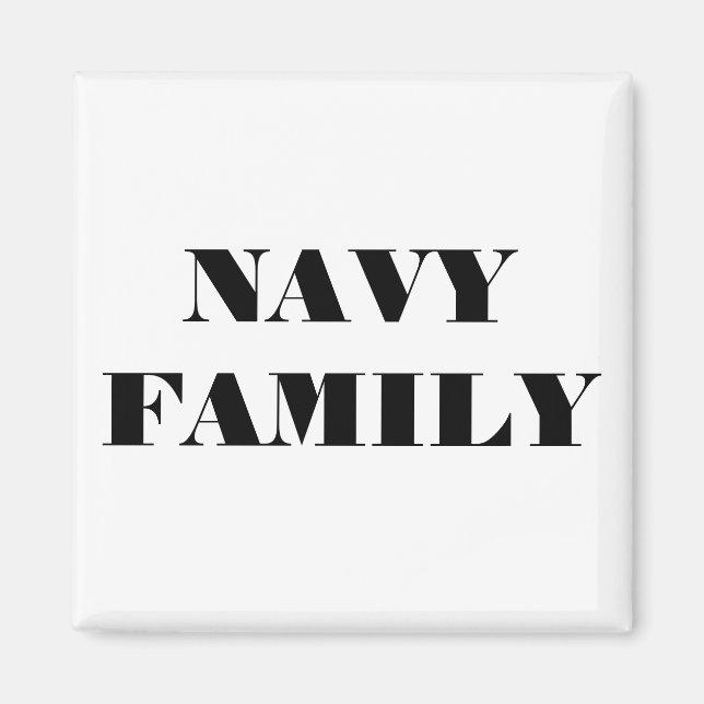 Íman Família de Marinhos Magnet (Frente)