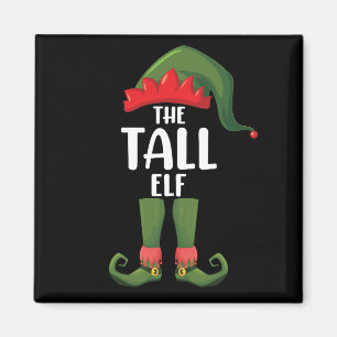 Íman Família de Natal combinando com Elfo Alto