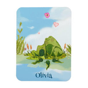 Íman Família de Sapos Adoráveis